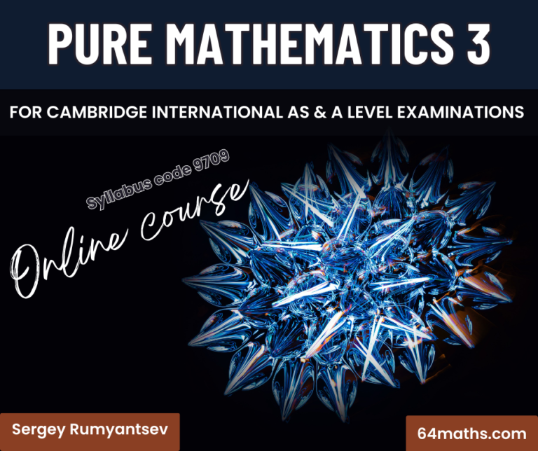 pure maths1 online course